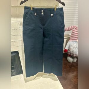 Derek Lam Black Trousers with Button Accents